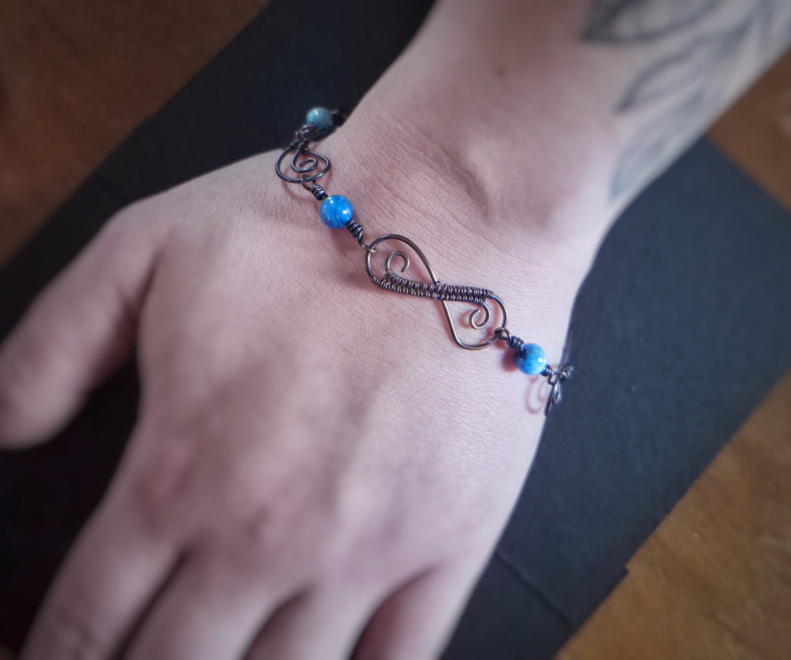 Ægir's Current - Blue Apatite - Image 3