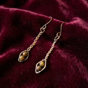 Sif's Braided Tresses - Golden Tiger’s Eye