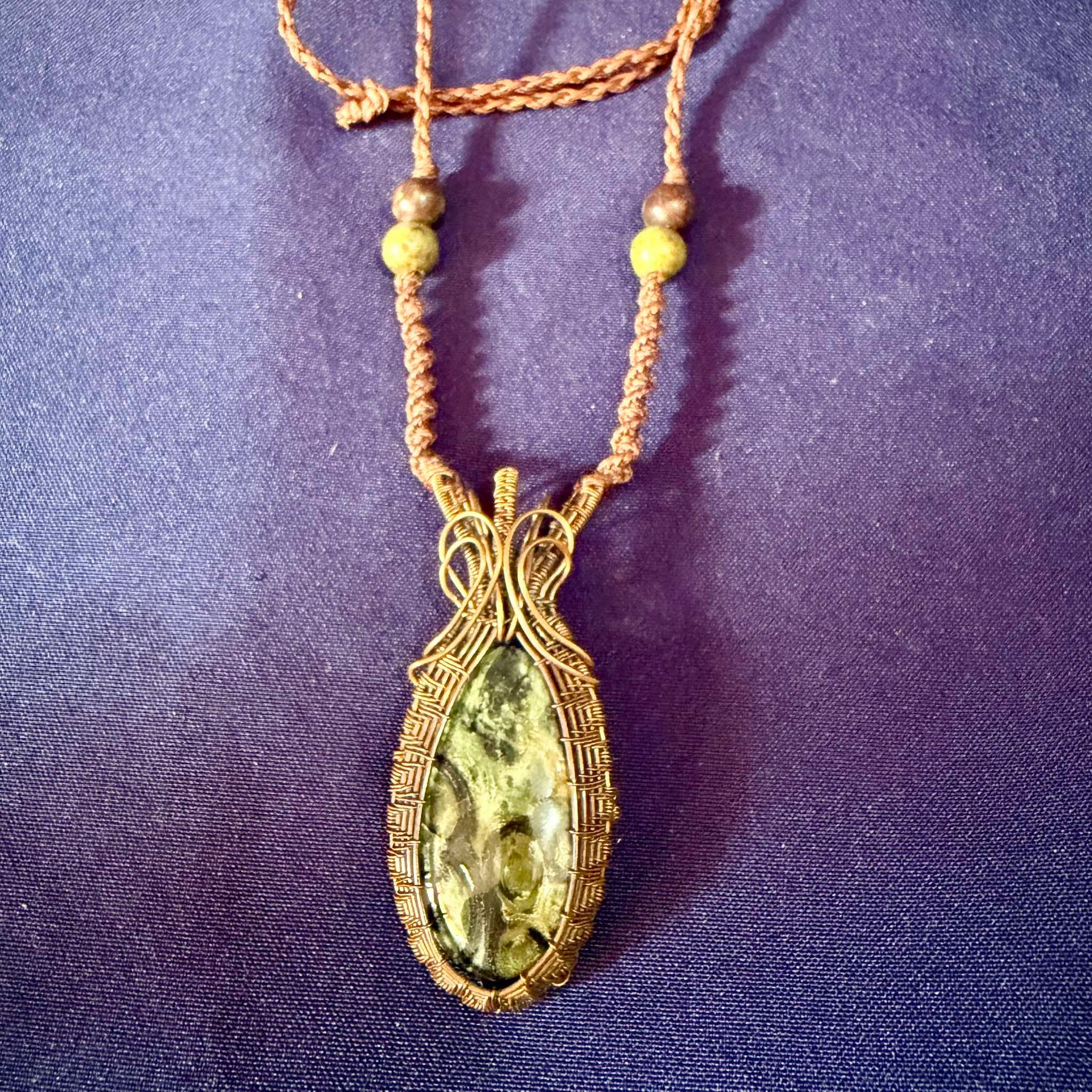 Moss and Moon - Kambaba Jasper - Image 2